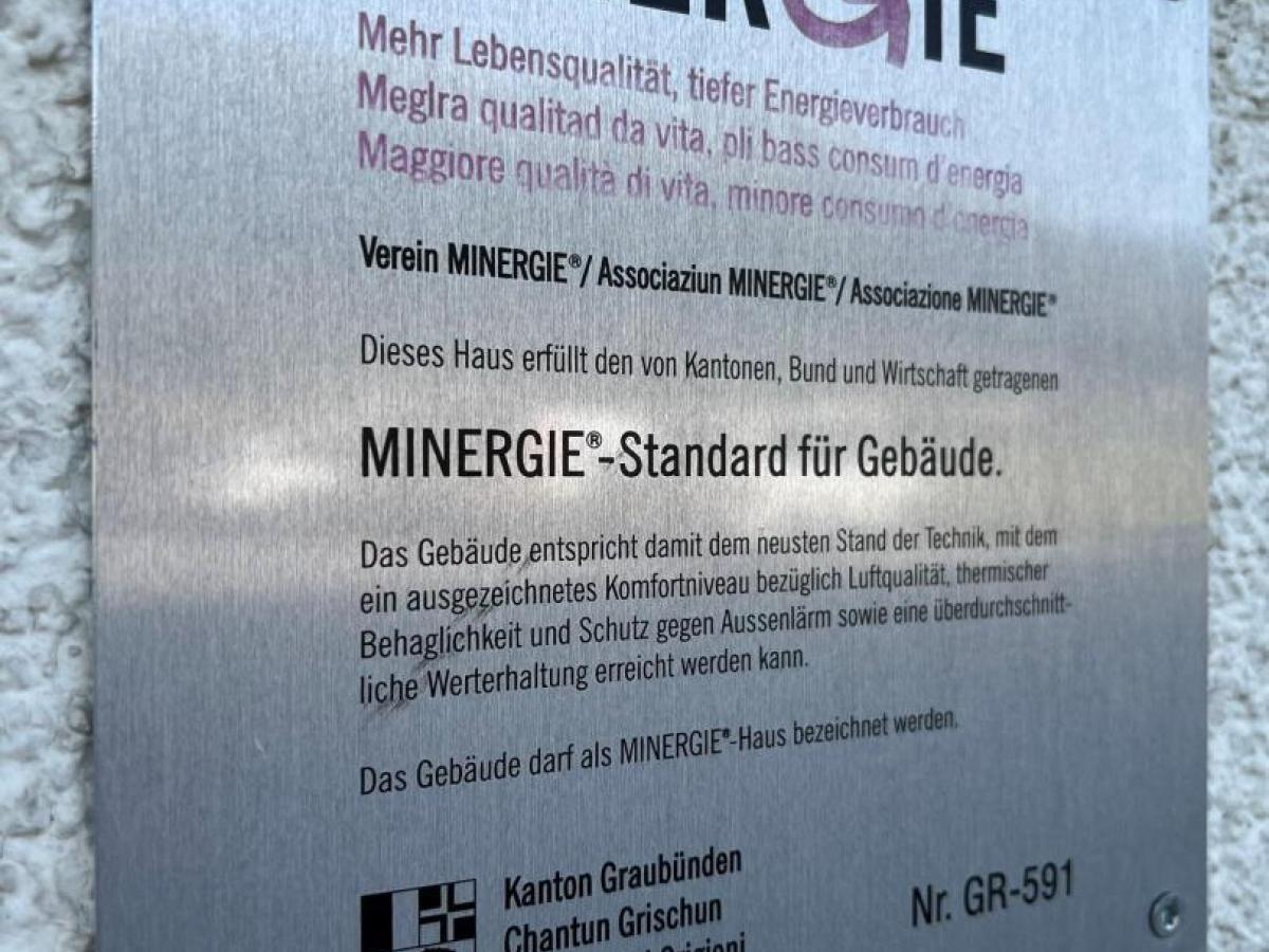 Minergie construction