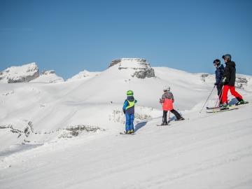 Skifahren in Brigels